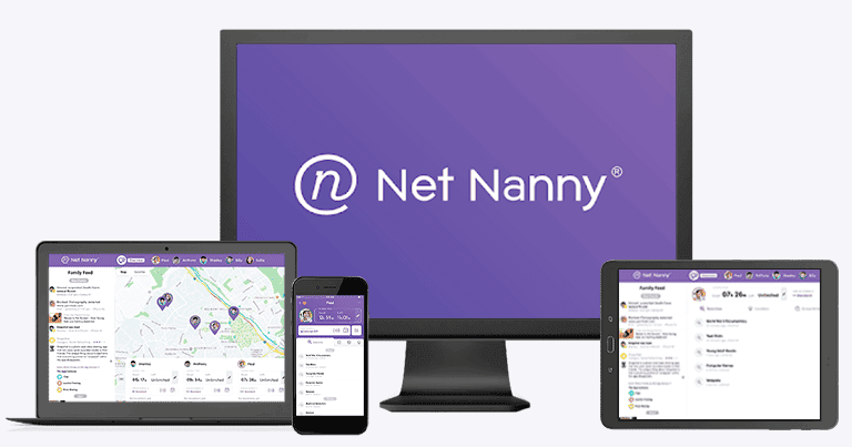 🥈 2. Net Nanny – Paras tapa seurata lapsen käyttämiä hakusanoja