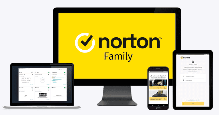 🥉 3. Norton Family – Paras usean puhelimen etävalvontaan